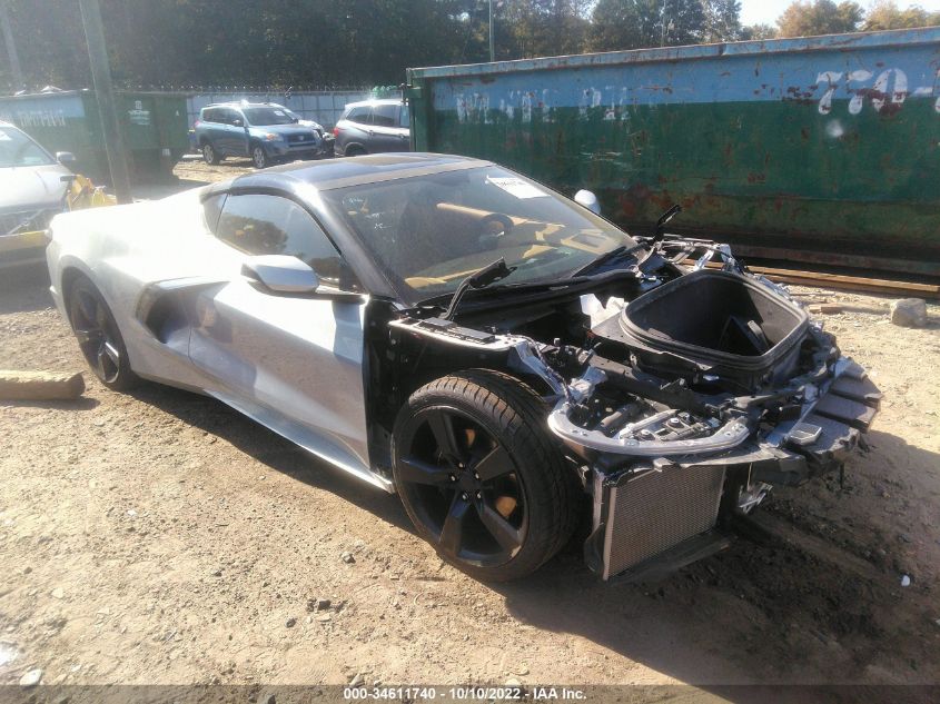 2021 CHEVROLET CORVETTE 3LT VIN: 1G1YC2D49M5105060