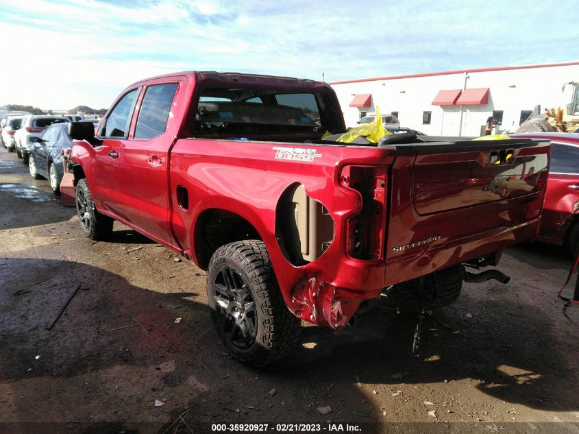 2022 CHEVROLET SILVERADO 1500 LT TRAIL BOSS VIN: 3GCUDFEL4NG614452