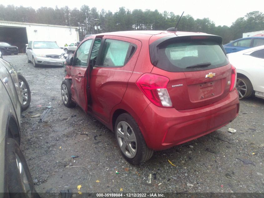 2021 CHEVROLET SPARK LS VIN: KL8CB6SA5MC742651