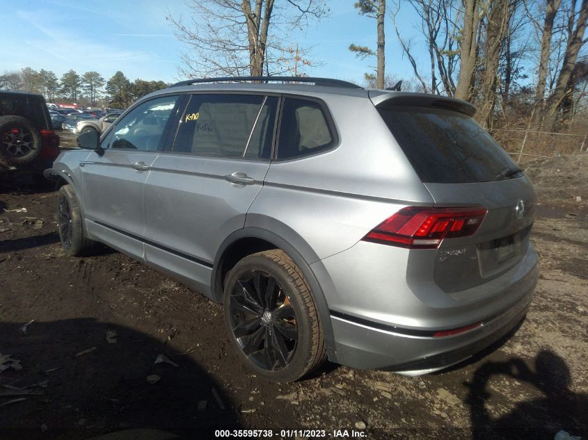 2021 VOLKSWAGEN TIGUAN SE/SE R-LINE BLACK/SEL VIN: 3VV2B7AX1MM072563