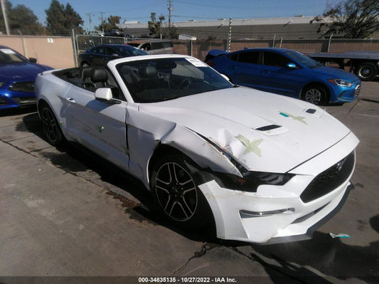 2022 FORD MUSTANG ECOBOOST VIN: 1FATP8UH7N5101107