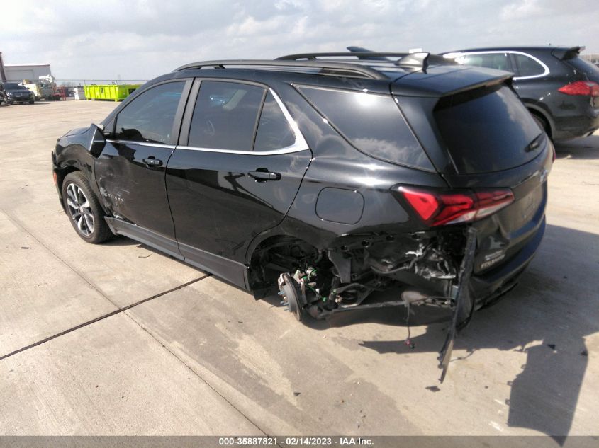 2022 CHEVROLET EQUINOX LT VIN: 3GNAXKEV2NL231189