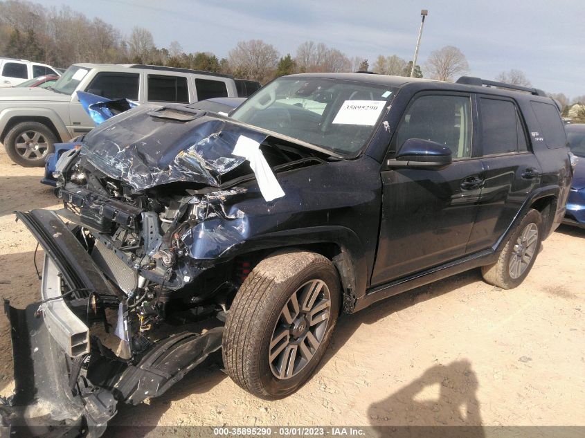 2022 TOYOTA 4RUNNER TRD SPORT VIN: JTEAU5JR3N5257405