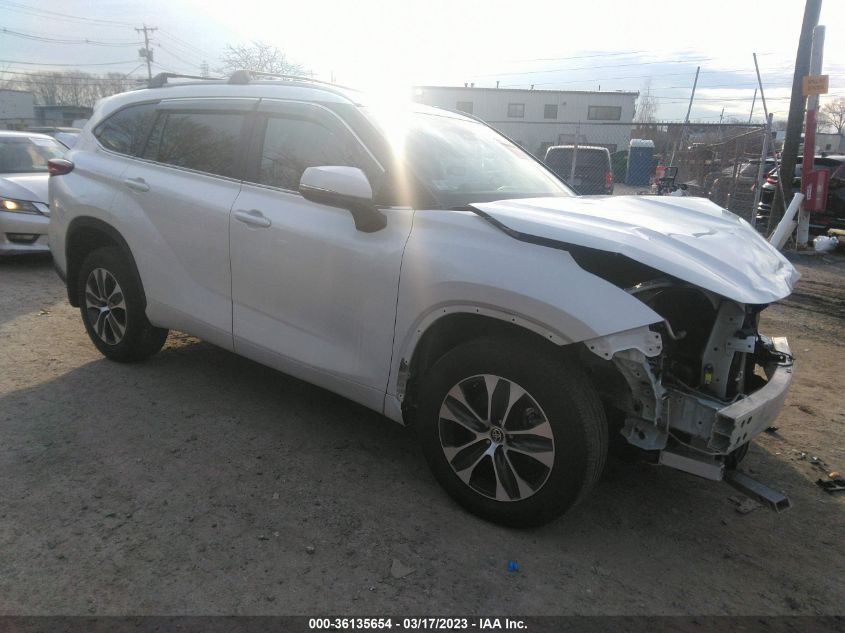 2023 TOYOTA HIGHLANDER L/LE/XLE/XSE/LIMITED VIN: 5TDKDRBHXPS004777