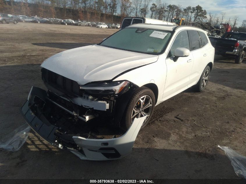 2022 VOLVO XC60 MOMENTUM VIN: YV4L12RK5N1064740