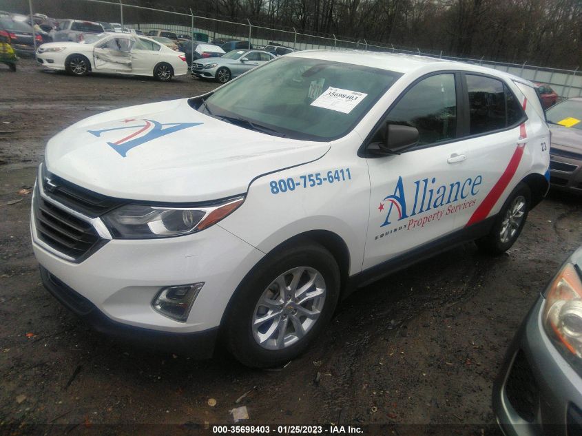 2021 CHEVROLET EQUINOX LS VIN: 2GNAXHEV0M6143439