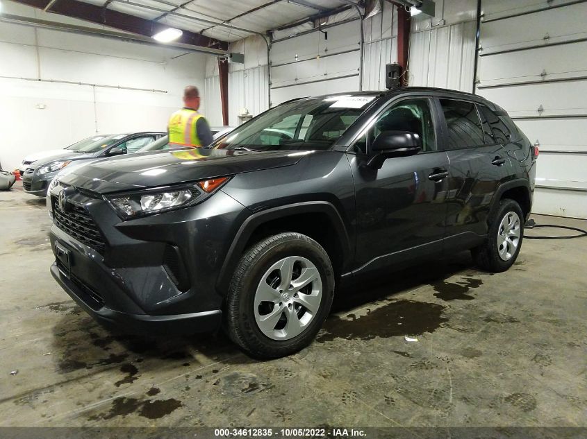 2021 TOYOTA RAV4 LE VIN: 2T3F1RFV0MC156802