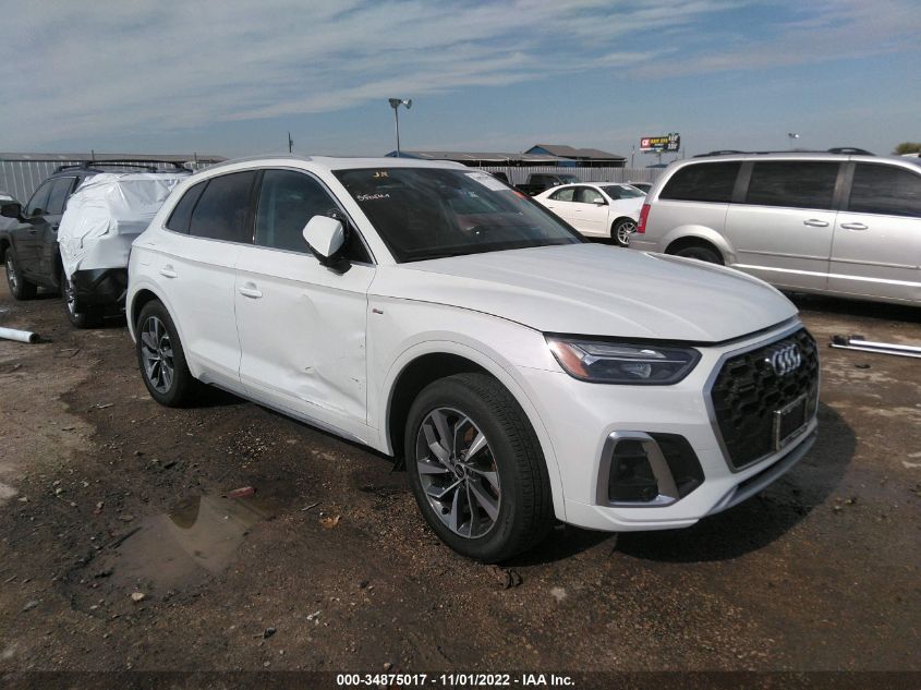 2022 AUDI Q5 S LINE PREMIUM PLUS VIN: WA1EAAFY8N2107812