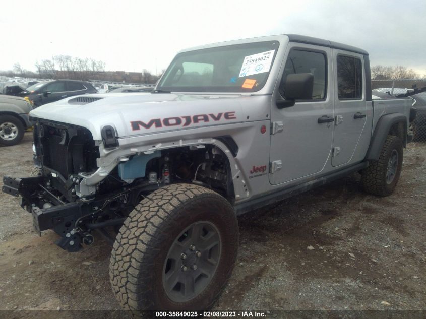 2022 JEEP GLADIATOR MOJAVE VIN: 1C6JJTEGXNL117333