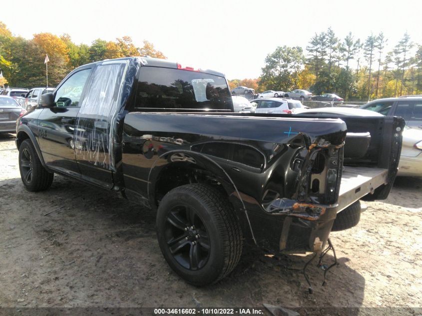 2021 RAM 1500 CLASSIC WARLOCK VIN: 1C6RR7GG2MS556546