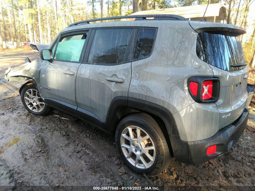 2022 JEEP RENEGADE SPORT VIN: ZACNJDA10NPN49424