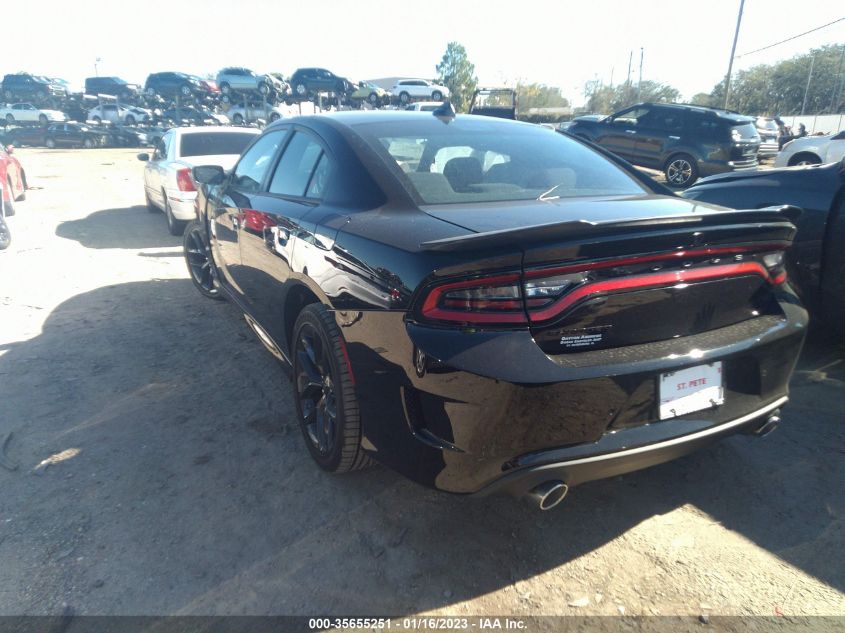 2022 DODGE CHARGER R/T VIN: 2C3CDXCT4NH251093