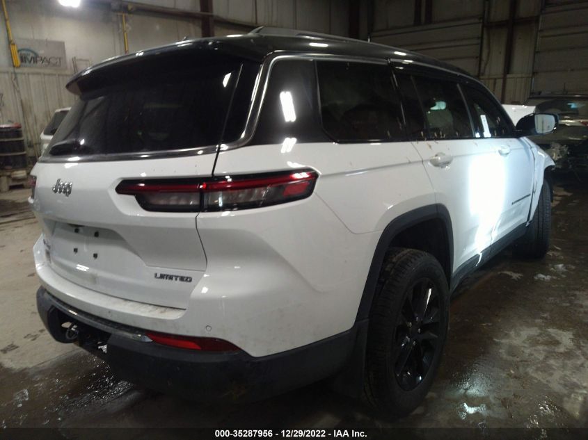 2022 JEEP GRAND CHEROKEE L LIMITED VIN: 1C4RJKBG3N8515657