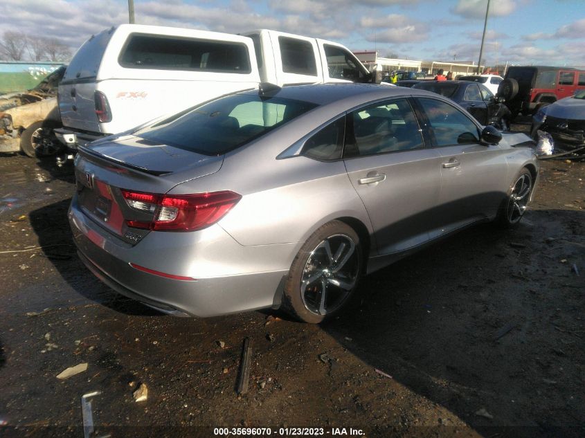 2022 HONDA ACCORD HYBRID SPORT VIN: 1HGCV3F28NA008035