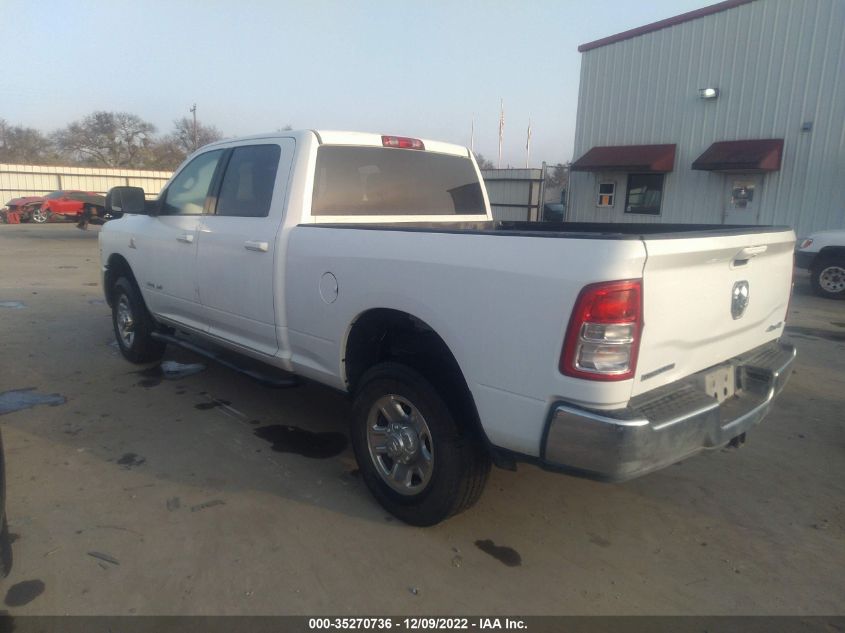 2021 RAM 2500 BIG HORN VIN: 3C6UR5DL8MG555182