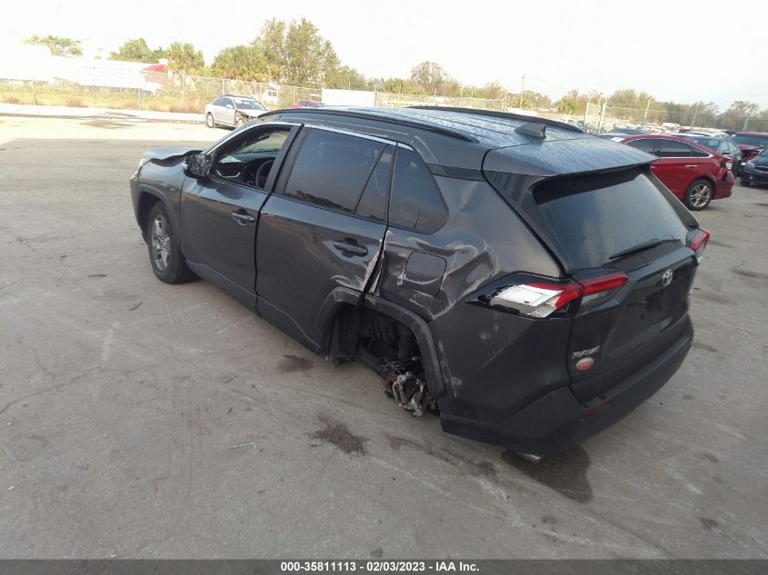 2022 TOYOTA RAV4 XLE VIN: 2T3W1RFV4NW193108