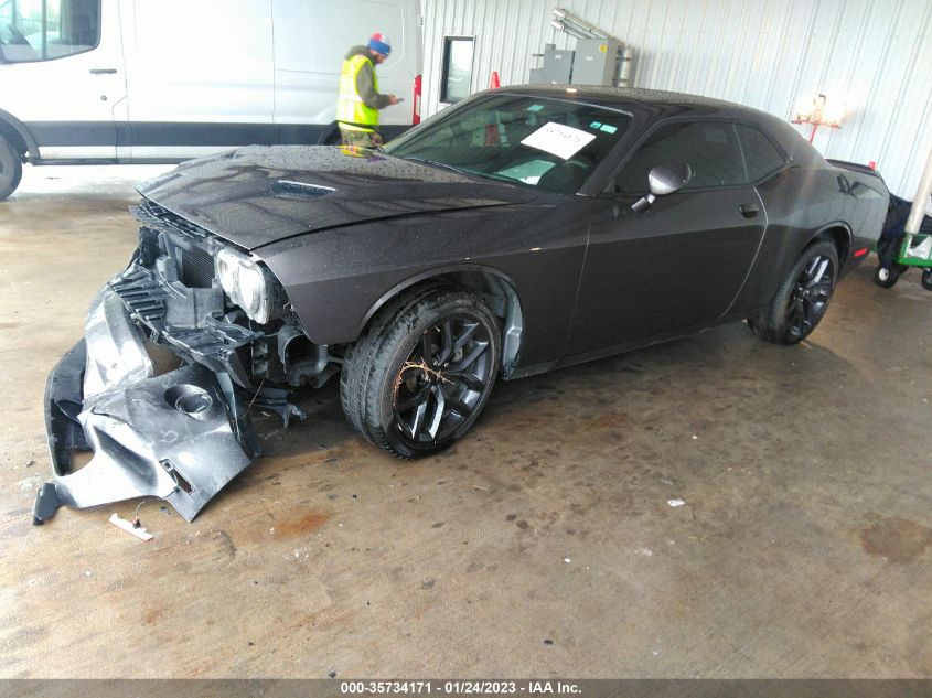 2021 DODGE CHALLENGER SXT VIN: 2C3CDZAGXMH676222