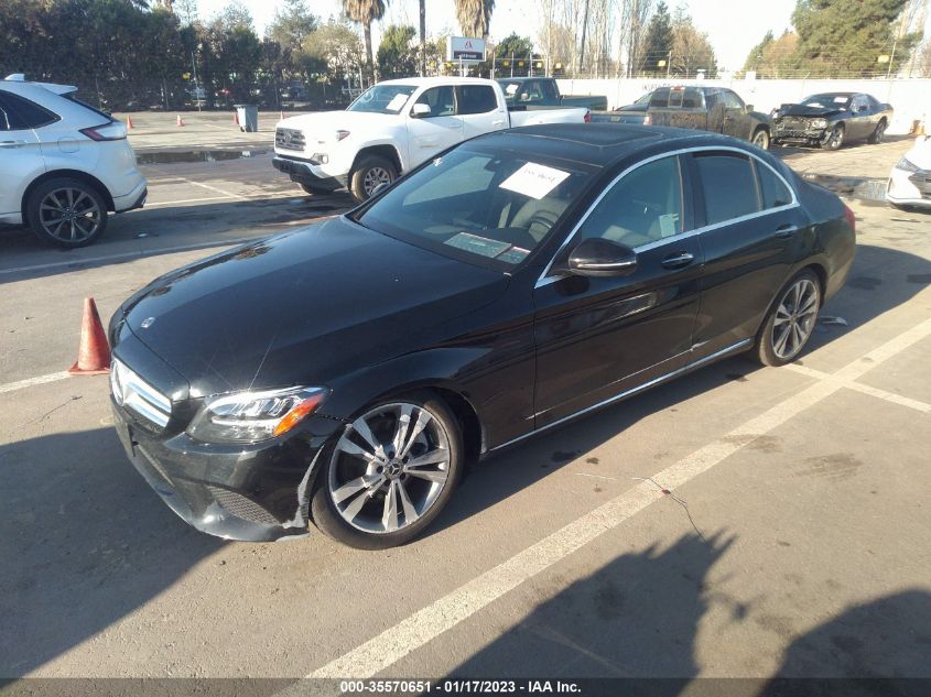 2021 MERCEDES-BENZ C-CLASS C 300 VIN: W1KWF8DB2MR653116