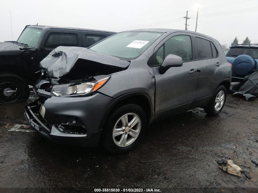 2020 CHEVROLET TRAX LS VIN: 3GNCJNSB6LL154040