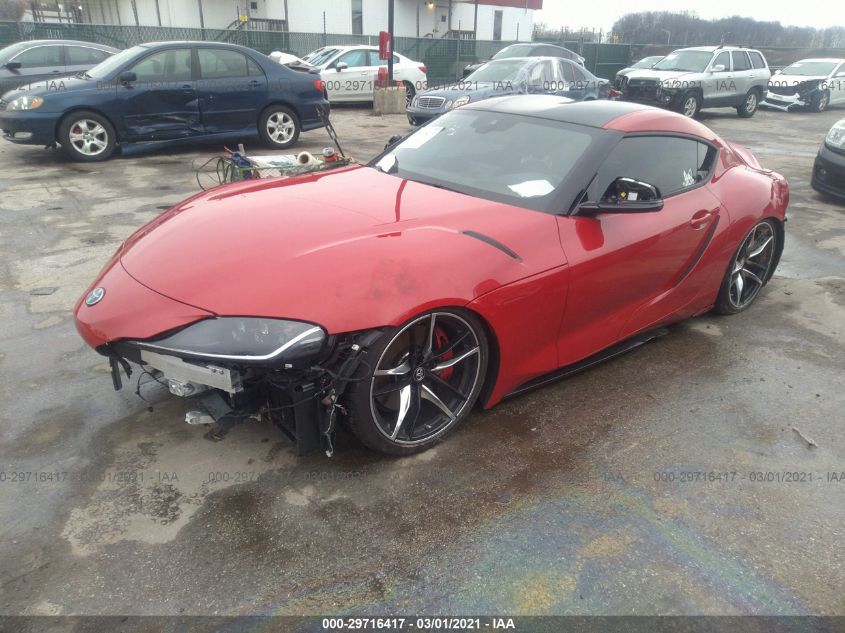 2020 TOYOTA GR SUPRA 3.0 VIN: WZ1DB4C07LW029089