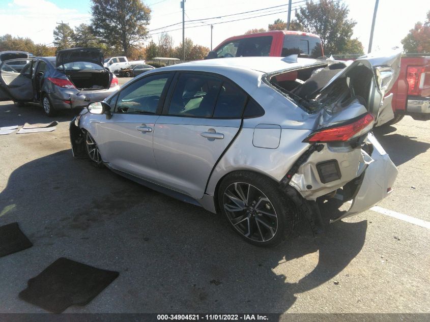 2021 TOYOTA COROLLA SE/NIGHTSHADE/APEX SE VIN: 5YFS4MCE7MP059487