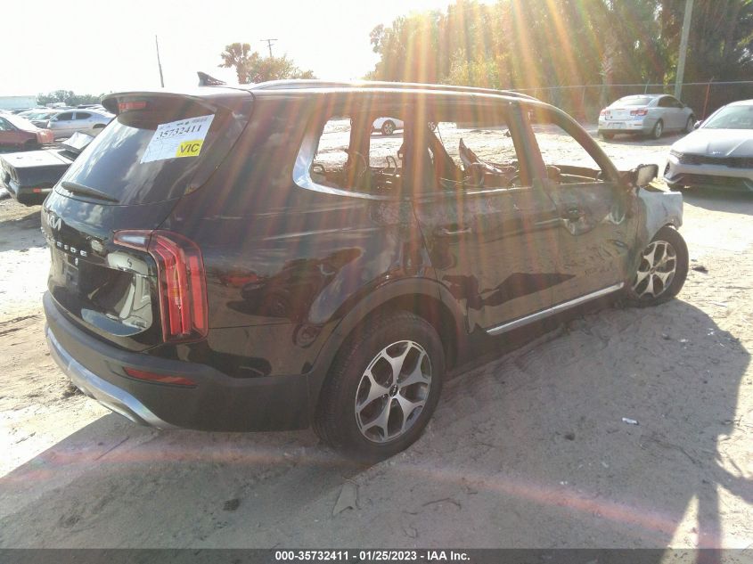2022 KIA TELLURIDE EX VIN: 5XYP34HC2NG252071