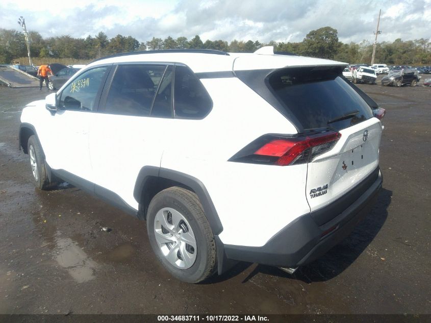 2021 TOYOTA RAV4 LE VIN: 2T3G1RFVXMW221075