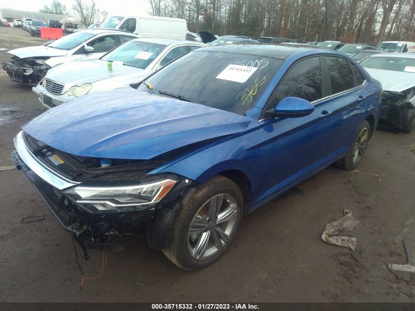 2022 VOLKSWAGEN JETTA SE VIN: 3VW7M7BU5NM025005