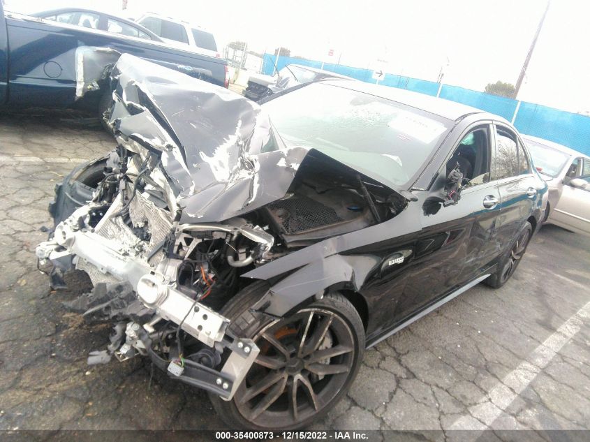 2020 MERCEDES-BENZ C-CLASS AMG C 43 VIN: W1KWF6EB1LR586476