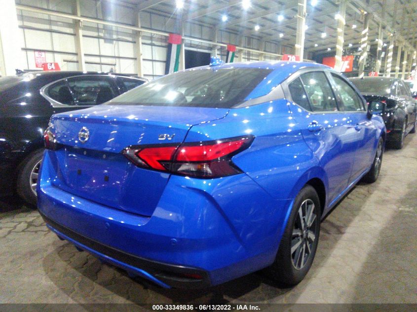 2021 NISSAN VERSA SV VIN: 001CN8EV5ML871313