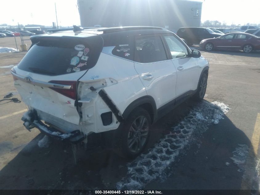 2021 KIA SELTOS S VIN: KNDEUCAA8M7161518