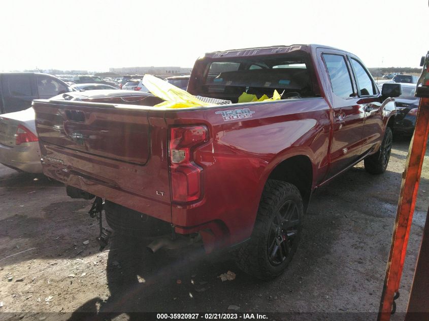 2022 CHEVROLET SILVERADO 1500 LT TRAIL BOSS VIN: 3GCUDFEL4NG614452