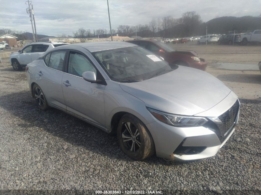 2021 NISSAN SENTRA SV VIN: 3N1AB8CV6MY310690