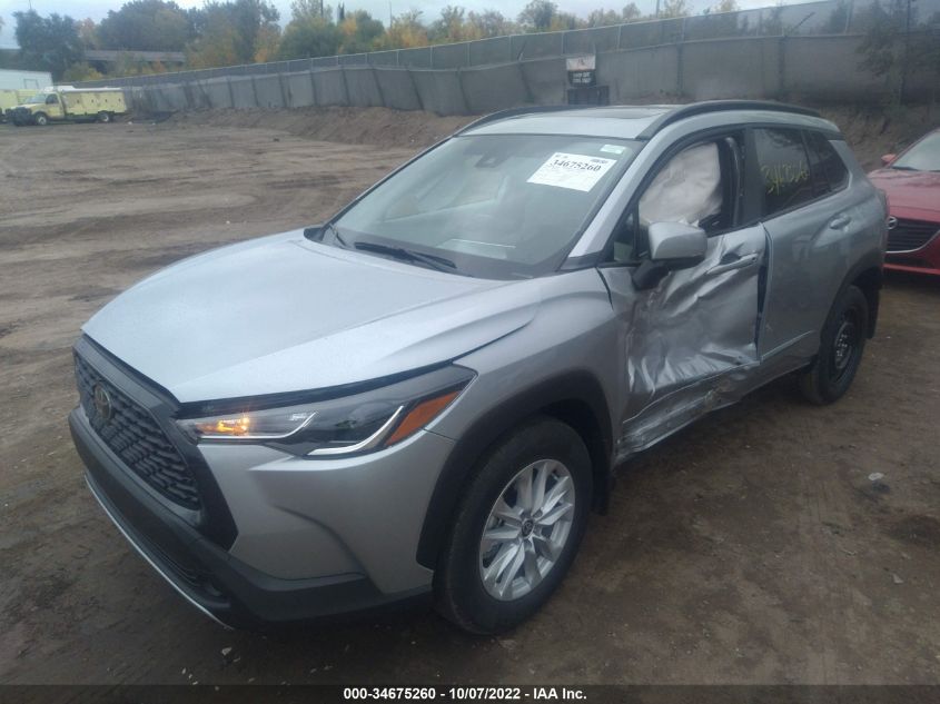 2022 TOYOTA COROLLA CROSS LE VIN: 7MUBAABG2NV031931