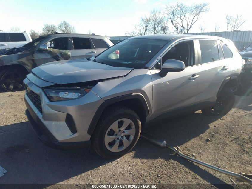 2022 TOYOTA RAV4 LE VIN: 2T3G1RFV9NC308422