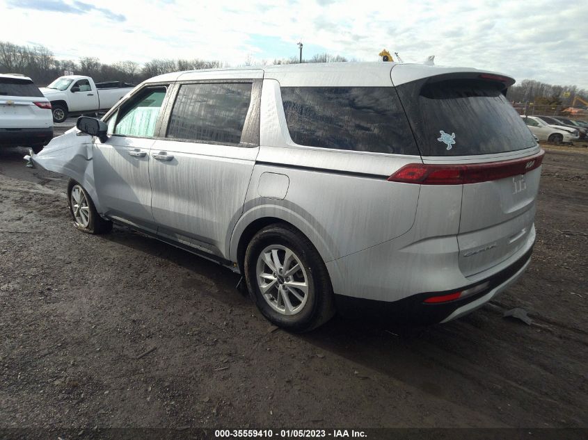 2022 KIA CARNIVAL LXS VIN: KNDNB4H39N6132801