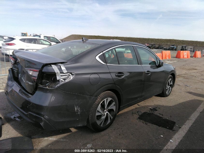 2022 SUBARU LEGACY PREMIUM VIN: 4S3BWAD62N3011650