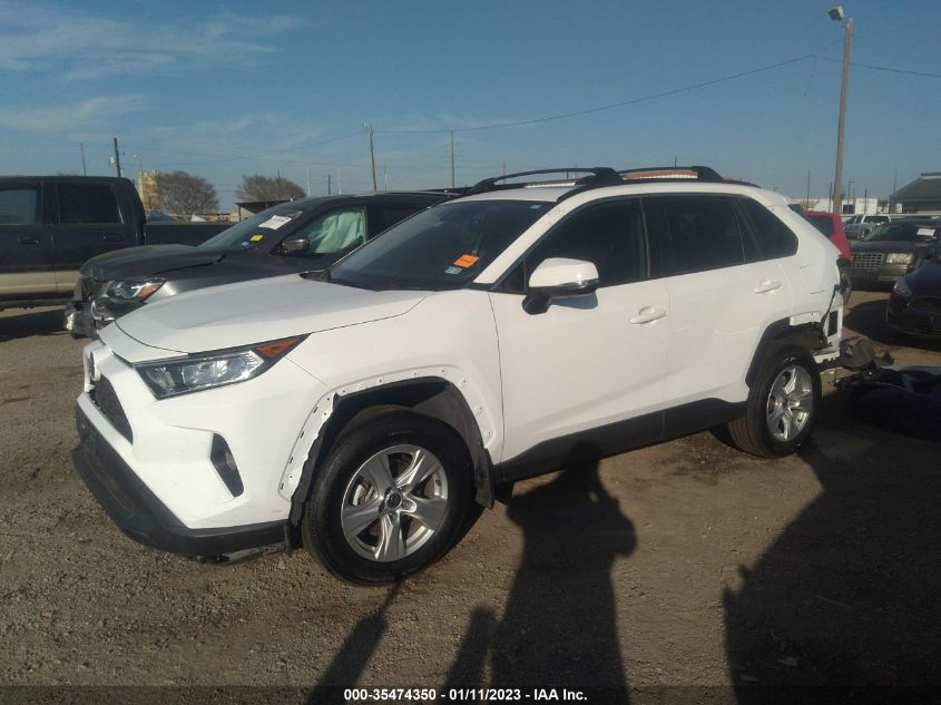 2021 TOYOTA RAV4 XLE VIN: 2T3W1RFV2MW162101
