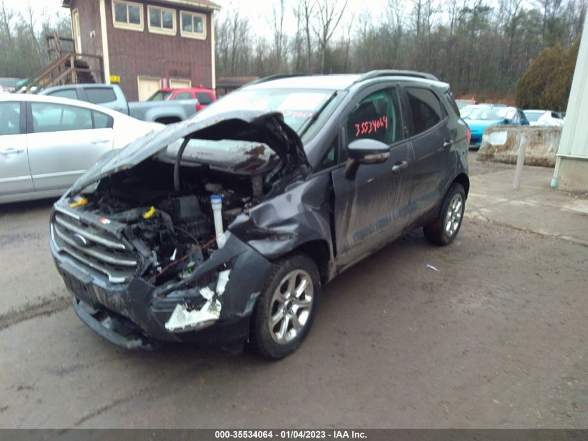 2021 FORD ECOSPORT SE VIN: MAJ6S3GL8MC403885