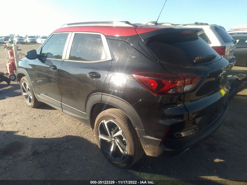 2021 CHEVROLET TRAILBLAZER RS VIN: KL79MTSL7MB096298