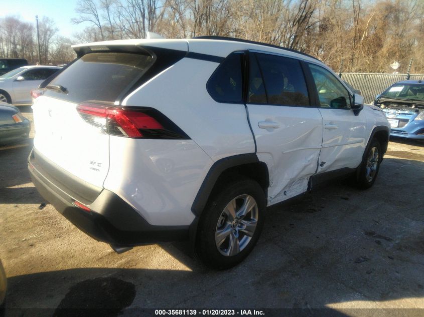 2022 TOYOTA RAV4 XLE VIN: 2T3P1RFV2NC308942