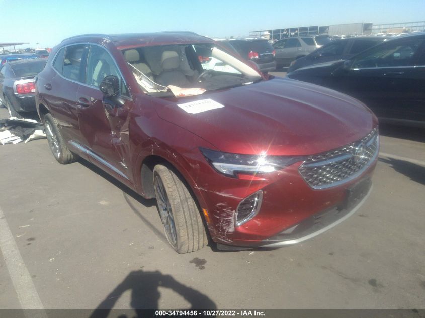 2021 BUICK ENVISION AVENIR VIN: LRBFZSR44MD126540