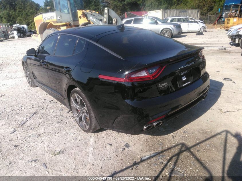 2021 KIA STINGER GT2 VIN: KNAE55LC0M6091359