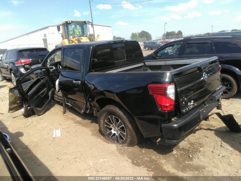 2021 NISSAN TITAN SV VIN: 1N6AA1EDXMN525169