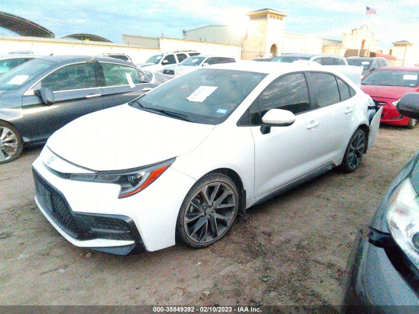 2022 TOYOTA COROLLA SE/SE NIGHTSHADE/APEX SE VIN: JTDS4MCE9NJ083439