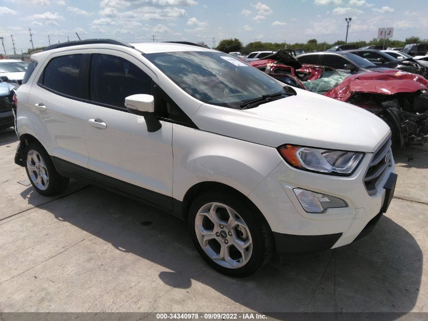 2021 FORD ECOSPORT SE VIN: MAJ3S2GEXMC439995