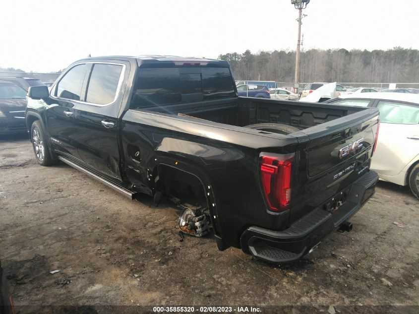 2022 GMC SIERRA 1500 DENALI VIN: 3GTUUGELXNG673608