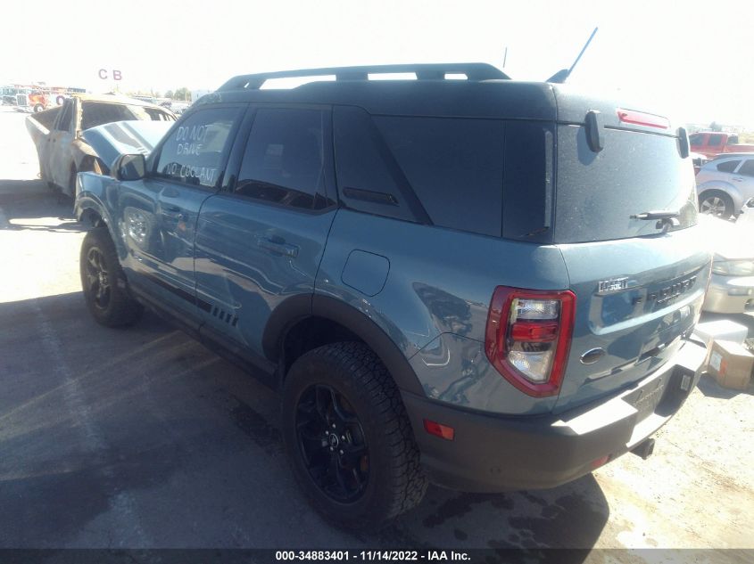 2021 FORD BRONCO SPORT FIRST EDITION VIN: 3FMCR9F96MRA13009