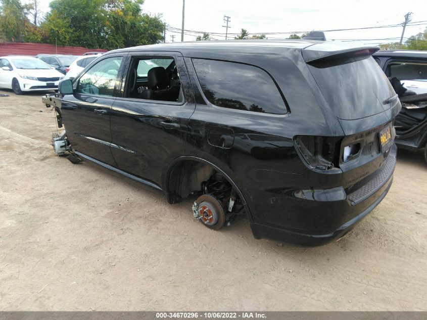 2021 DODGE DURANGO R/T VIN: 1C4SDJCT1MC644247