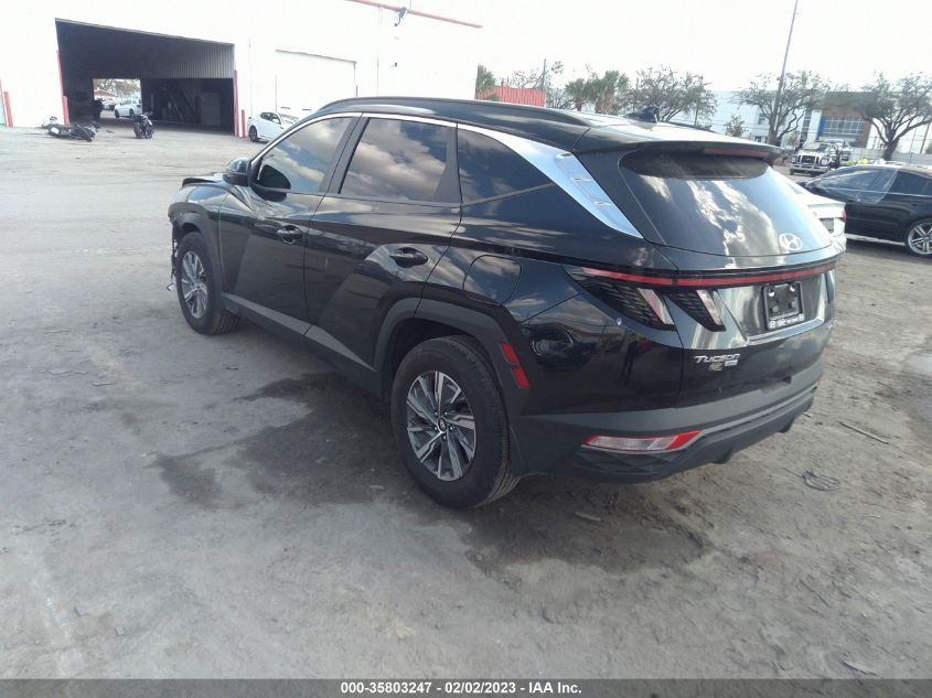 2022 HYUNDAI TUCSON HYBRID BLUE VIN: KM8JBCA16NU028307
